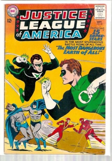 JUSTICE LEAGUE OF AMERICA # 30, 4.0 VG