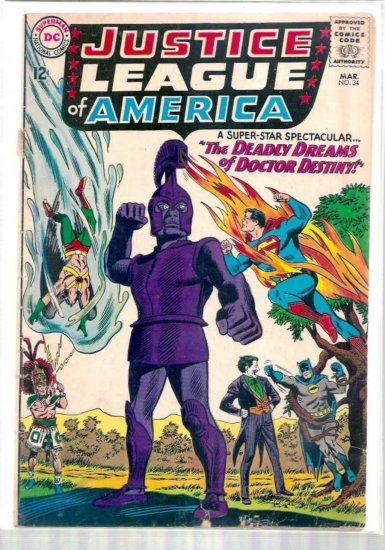 JUSTICE LEAGUE OF AMERICA # 34, 2.0 GD