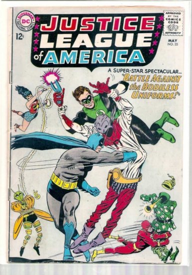 JUSTICE LEAGUE OF AMERICA # 35, 3.0 GD/VG
