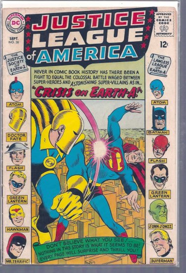 Justice League of America # 38, 4.0 VG