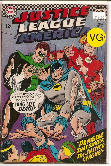 Justice League of America # 44, 4.5 VG +