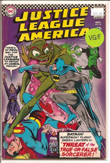 Justice League of America # 49, 5.0 VG/FN