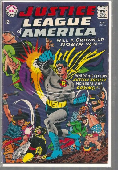 Justice League of America # 55, 4.5 VG +