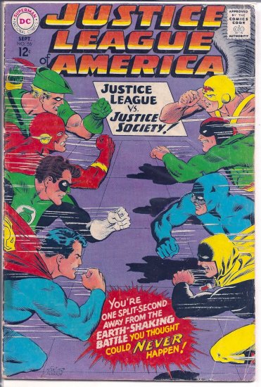JUSTICE LEAGUE OF AMERICA # 56, 2.5 GD +