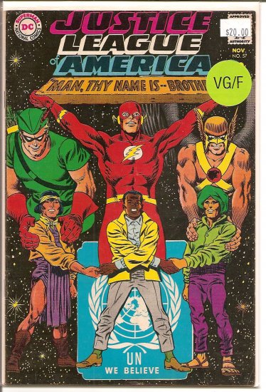 Justice League of America # 57, 5.0 VG/FN
