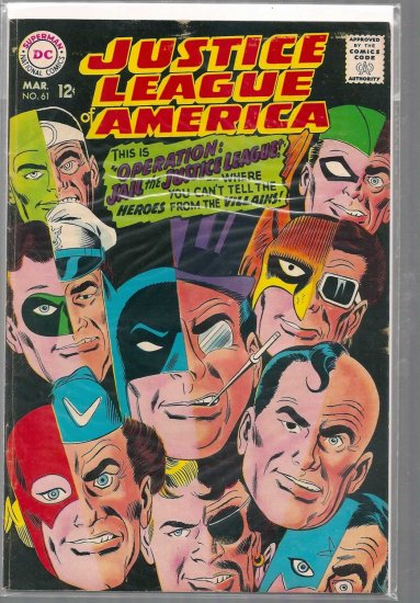 Justice League of America # 61, 5.5 FN -