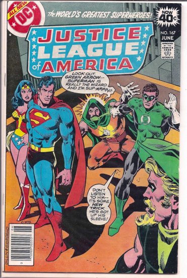 JUSTICE LEAGUE OF AMERICA # 167, 5.0 VG/FN