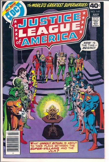 JUSTICE LEAGUE OF AMERICA # 168, 6.5 FN +