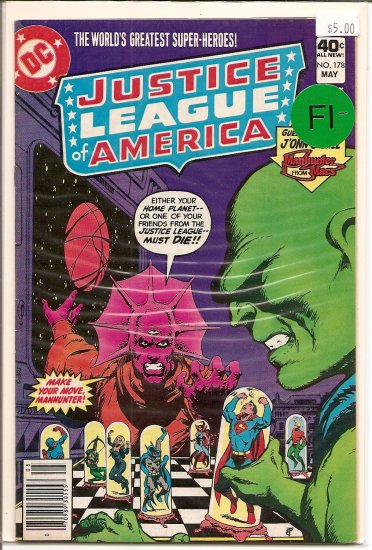 Justice League of America # 178, 5.5 FN -