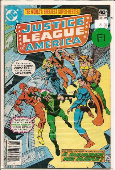 Justice League of America # 181, 6.0 FN