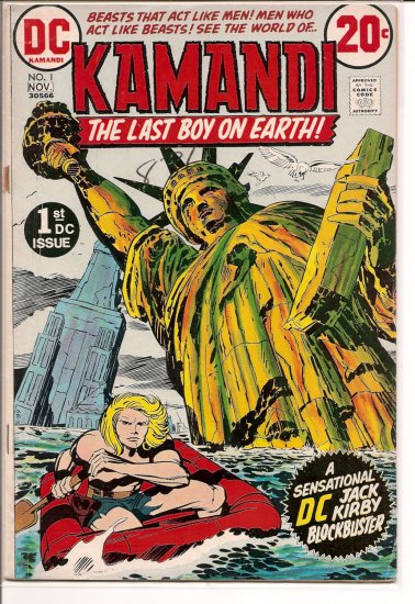 Kamandi, The Last Boy On Earth # 1, 2.5 GD +