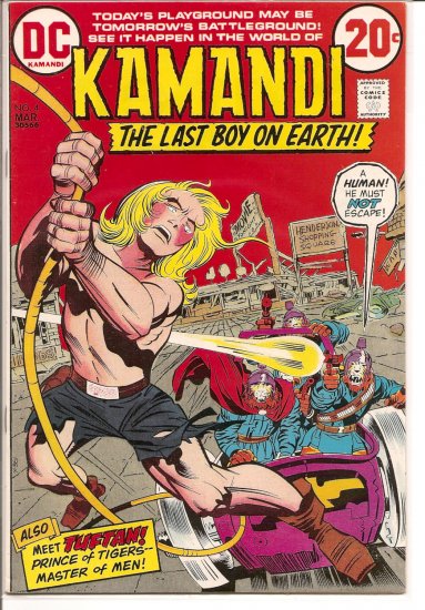 Kamandi, The Last Boy On Earth # 4, 6.5 FN +
