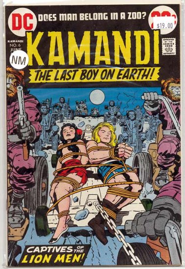 Kamandi, The Last Boy On Earth # 6, 9.0 VF/NM