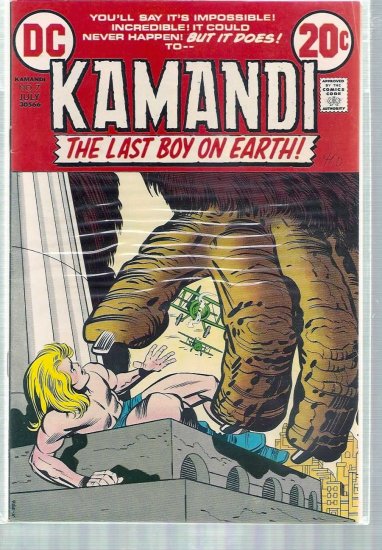 KAMANDI, THE LAST BOY ON EARTH # 7, 4.5 VG +