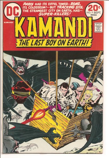 Kamandi, The Last Boy On Earth # 9, 5.5 FN -