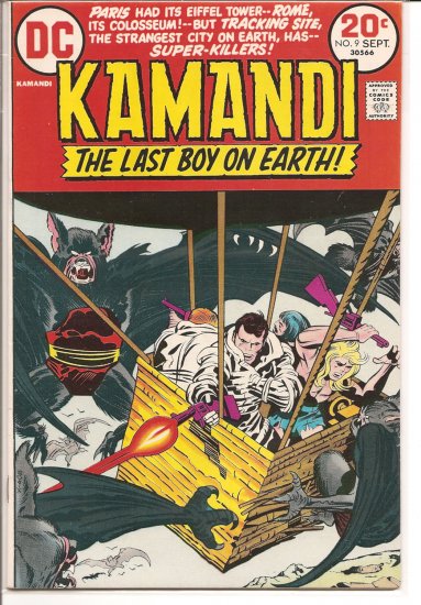 Kamandi, The Last Boy On Earth # 9, 5.0 VG/FN