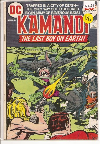 Kamandi, The Last Boy On Earth # 10, 4.0 VG