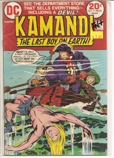 Kamandi, The Last Boy On Earth # 11, 6.5 FN +