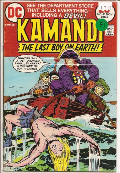 Kamandi, The Last Boy On Earth # 11, 6.0 FN