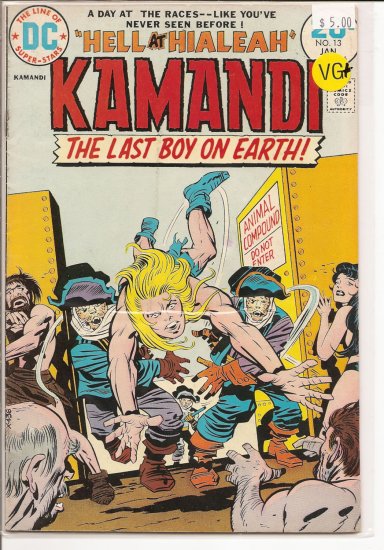 Kamandi, The Last Boy On Earth # 13, 4.5 VG +