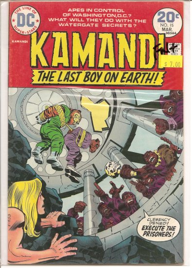 Kamandi, The Last Boy On Earth # 15, 6.5 FN +
