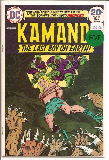 Kamandi, The Last Boy On Earth # 17, 7.0 FN/VF