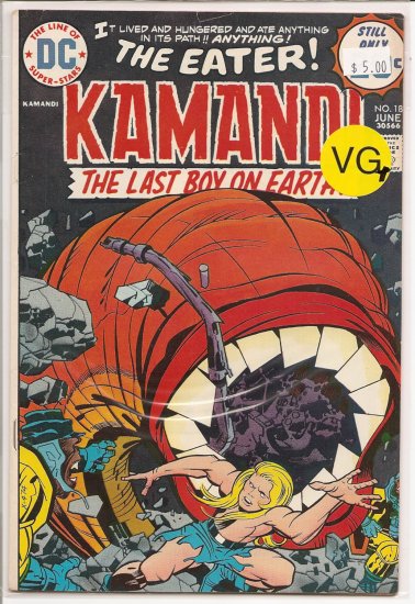 Kamandi, The Last Boy On Earth # 18, 4.5 VG +