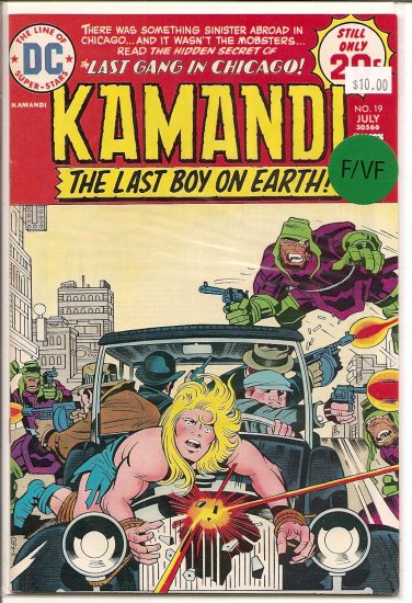 Kamandi, The Last Boy On Earth # 19, 7.0 FN/VF