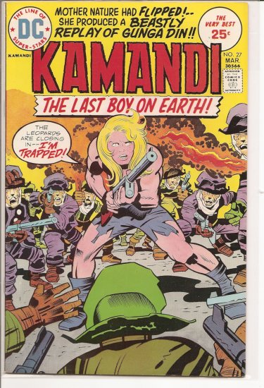Kamandi, The Last Boy On Earth # 27, 6.5 FN +