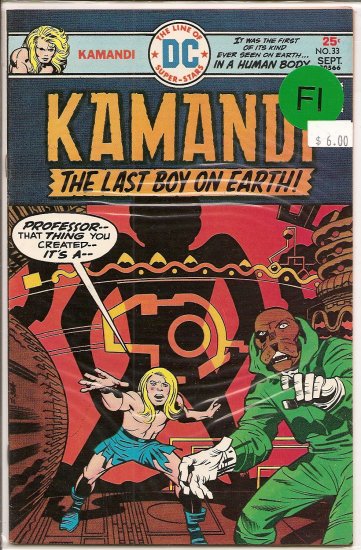 Kamandi, The Last Boy On Earth # 33, 6.0 FN