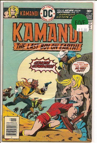 Kamandi, The Last Boy On Earth # 42, 7.0 FN/VF