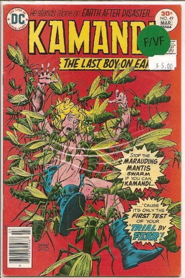 Kamandi, The Last Boy On Earth # 49, 7.0 FN/VF