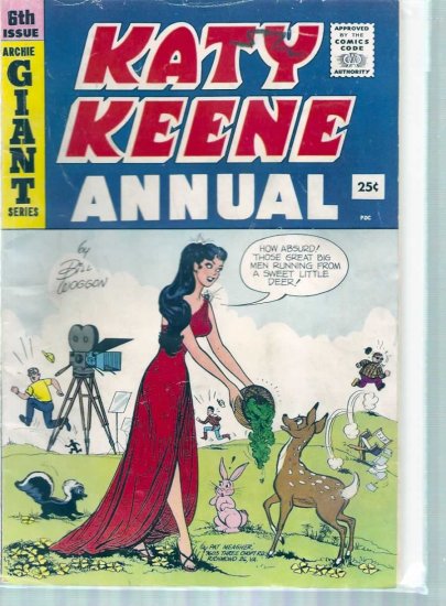 KATY KEENE ANNUAL # 6, 4.0 VG