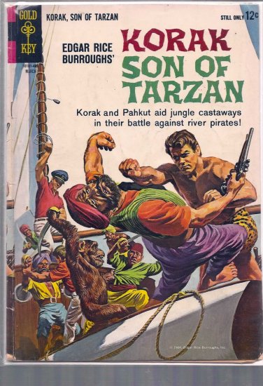 KORAK, SON OF TARZAN # 2, 2.5 GD +
