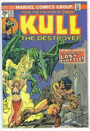 Kull The Destroyer # 15, 7.0 FN/VF