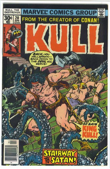 Kull The Destroyer # 20, 7.0 FN/VF