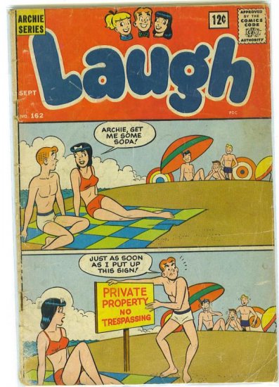 Laugh Comics # 162, 2.5 GD +