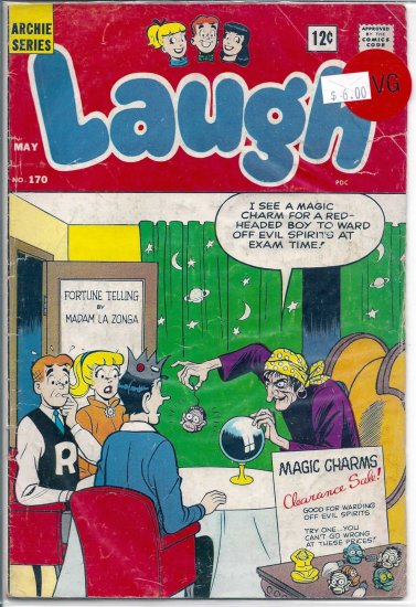 Laugh Comics # 170, 4.0 VG