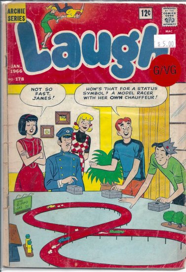 Laugh Comics # 178, 3.0 GD/VG
