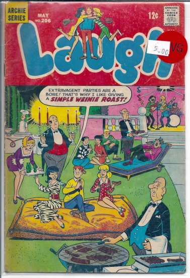 Laugh Comics # 206, 4.0 VG