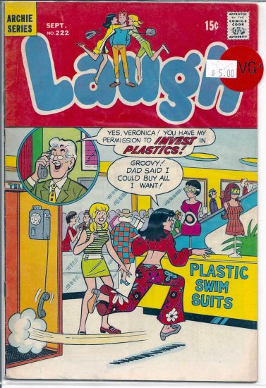 Laugh Comics # 222, 4.5 VG +