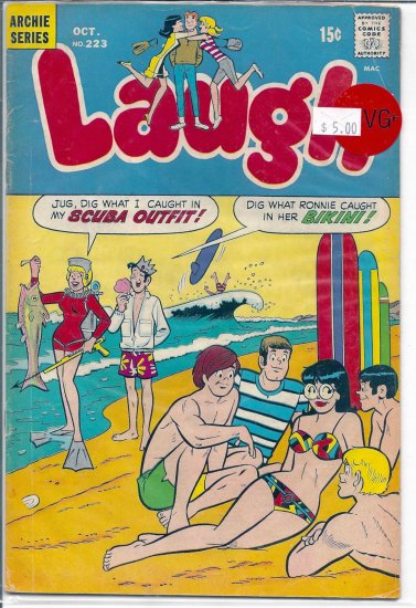 Laugh Comics # 223, 4.5 VG +