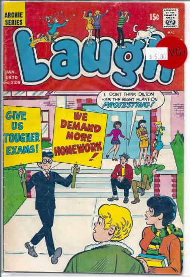 Laugh Comics # 226, 4.5 VG +