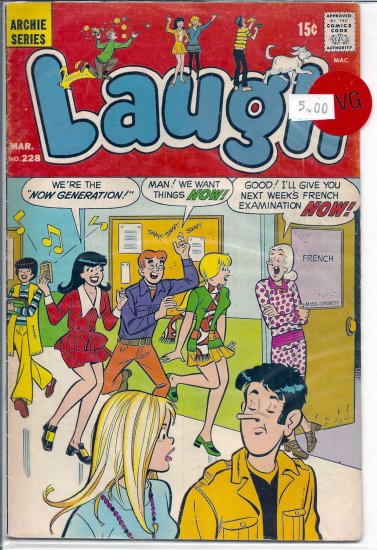 Laugh Comics # 228, 4.0 VG