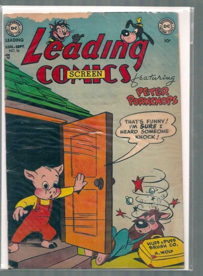 LEADING SCREEN COMICS # 56, 2.0 GD