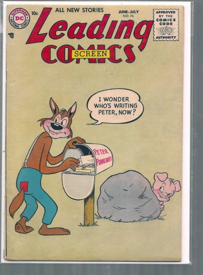 LEADING SCREEN COMICS # 76, 3.5 VG -