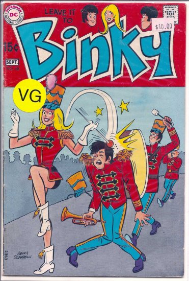 LEAVE IT TO BINKY # 68, 4.0 VG