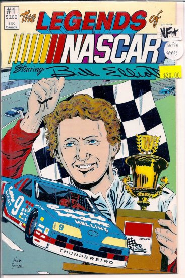 Legends of Nascar # 1, 8.5 VF +