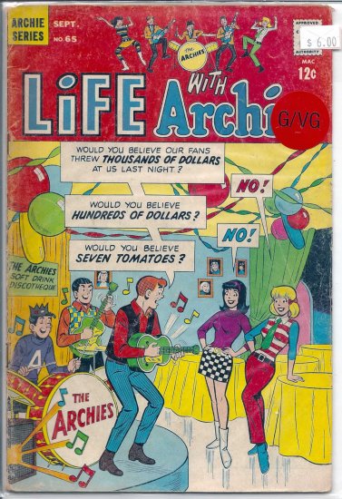 Life With Archie # 65, 3.0 GD/VG