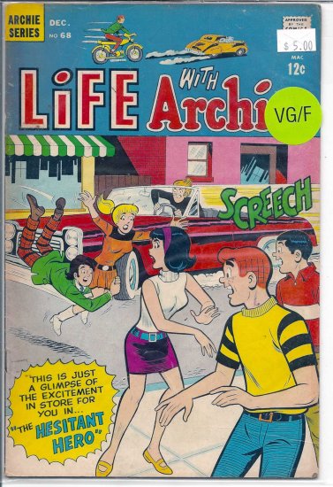 Life With Archie # 68, 5.0 VG/FN